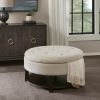 [Only support Drop Shipping Buyer] Miller Round Storage Ottoman