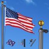 25ft Sectional Al Flag Pole