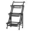 Storage Rack 3Tier Foldable Kitchen Organization