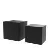 MDF Nesting table/side table/coffee table/end table for living room; office; bedroom Black