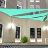 20'x20'x20' Triangle Sun Shade Sail/ Pearl Aqua