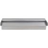 Rectangular Waterfall Pool Fountain Stainless Steel 17.7"