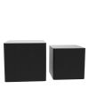 MDF Nesting table/side table/coffee table/end table for living room; office; bedroom Black