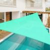 20'x20'x20' Triangle Sun Shade Sail/ Pearl Aqua