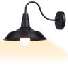 10.24 Wall-mounted Metal Light/Black