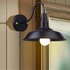 10.24 Wall-mounted Metal Light/Black