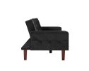 PU Leather Sofa Furniture Adjustable backrest Easily Assembles Loveseat